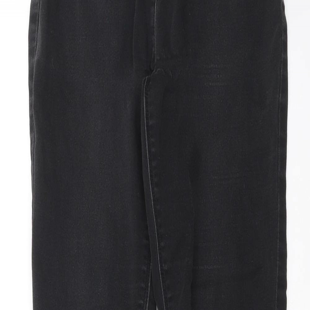 Matalan Womens Grey  Denim Skinny Jeans Size 8 L28 in