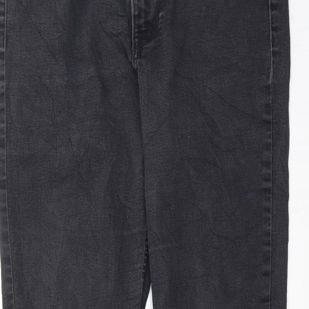 H&M Womens Grey  Denim Skinny Jeans Size 30 in L27 in - Ankle grazer