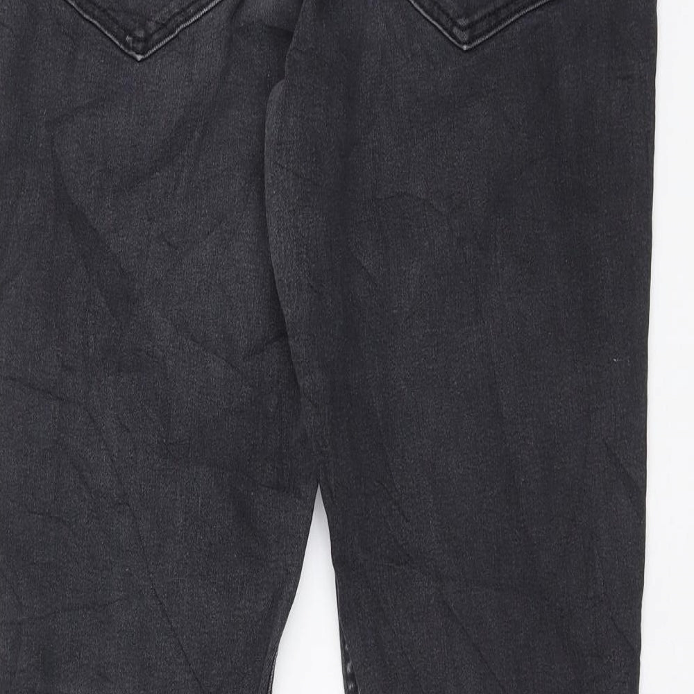 H&M Womens Grey  Denim Skinny Jeans Size 30 in L27 in - Ankle grazer