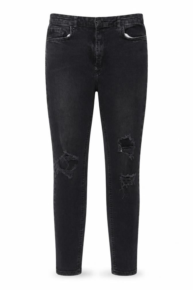 Studio Denim Womens Black  Denim Skinny Jeans Size 12 L28 in