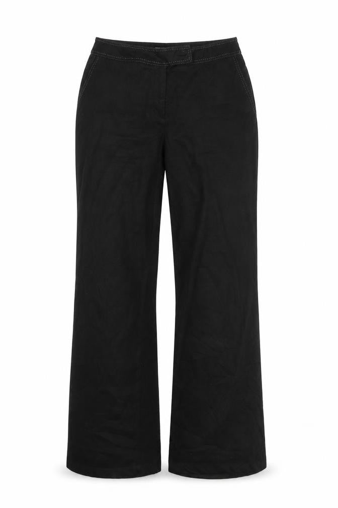 NEXT Womens Black   Trousers  Size 14 L26.5 in
