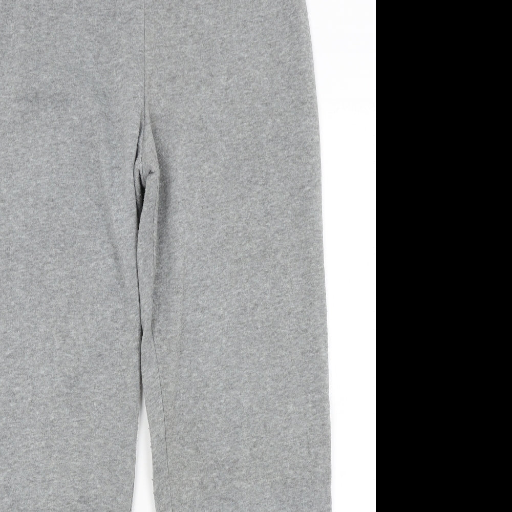 Boohoo Womens Grey   Jegging Trousers Size 8 L27 in