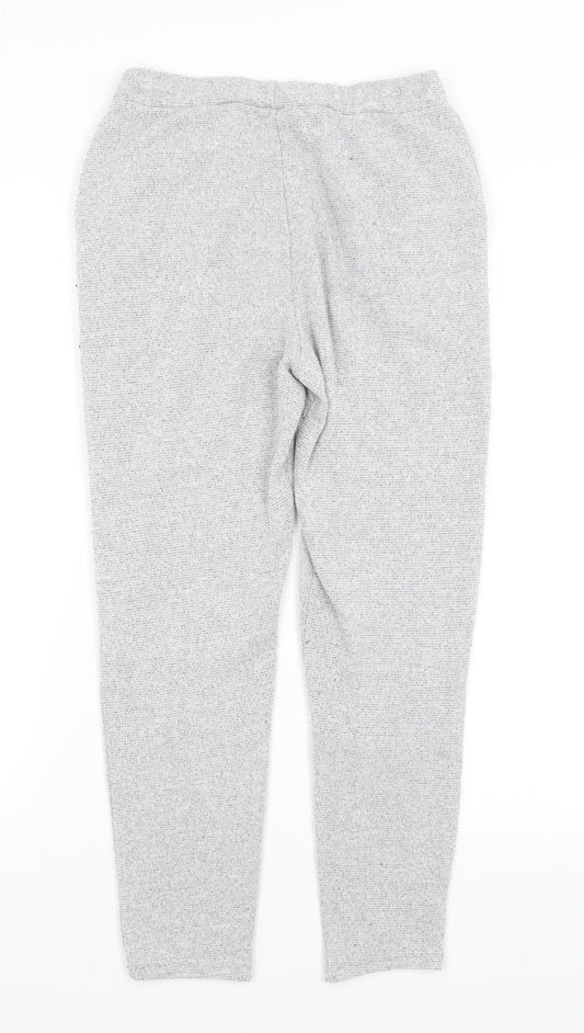 Silk Womens Grey   Cropped Trousers Size S L23 in