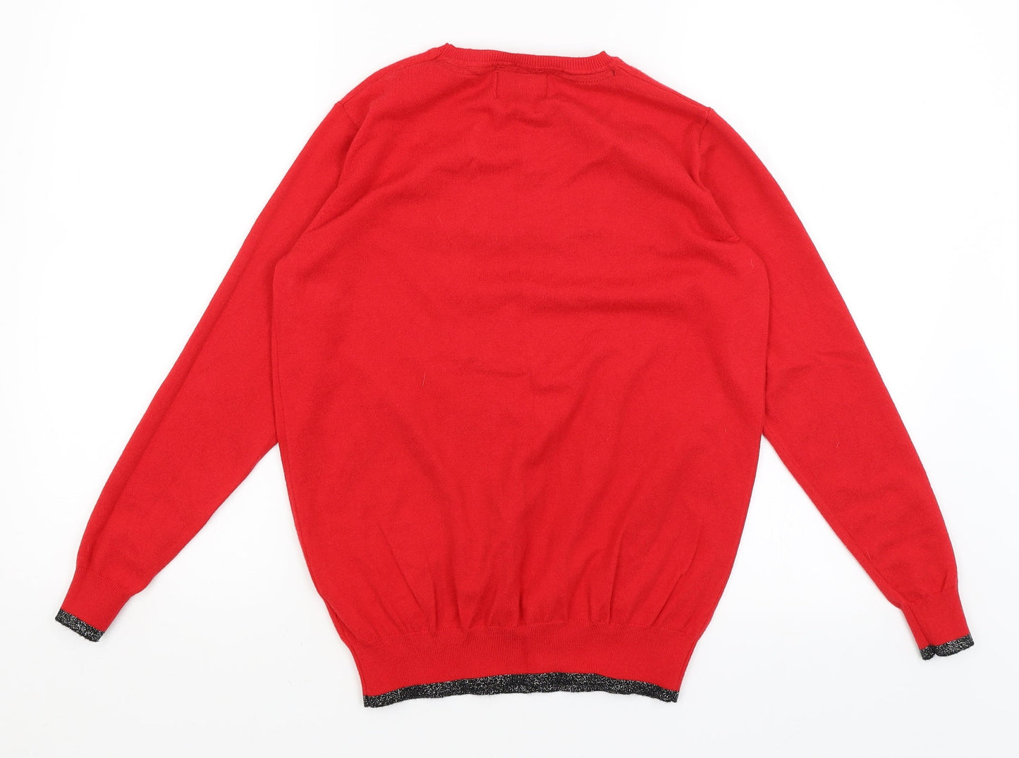 Papaya Womens Red   Pullover Jumper Size S