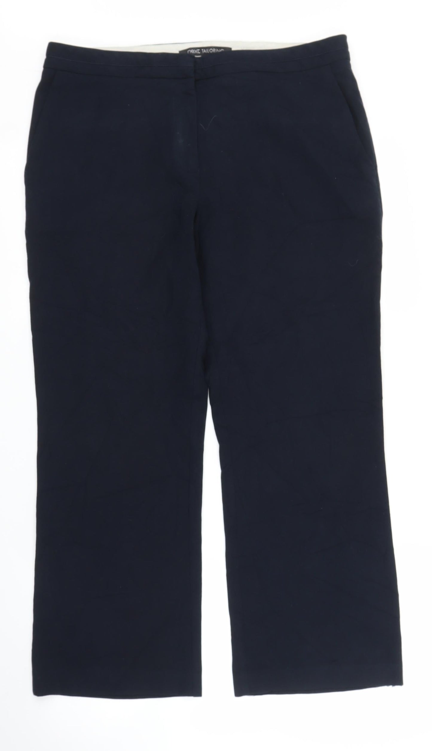 NEXT Womens Blue   Trousers  Size 14 L25 in