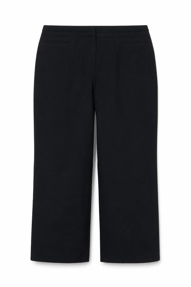 South Womens Black   Trousers  Size 16 L23 in