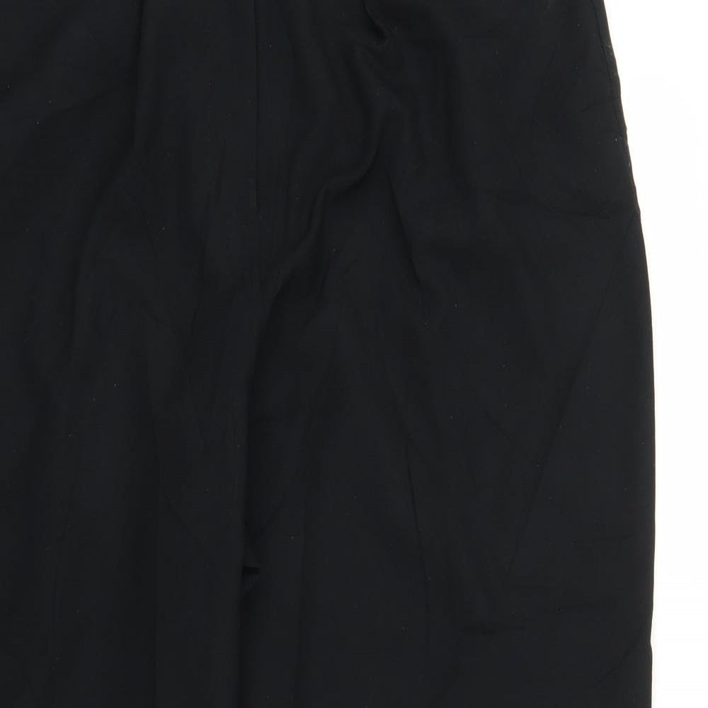 South Womens Black   Trousers  Size 16 L23 in