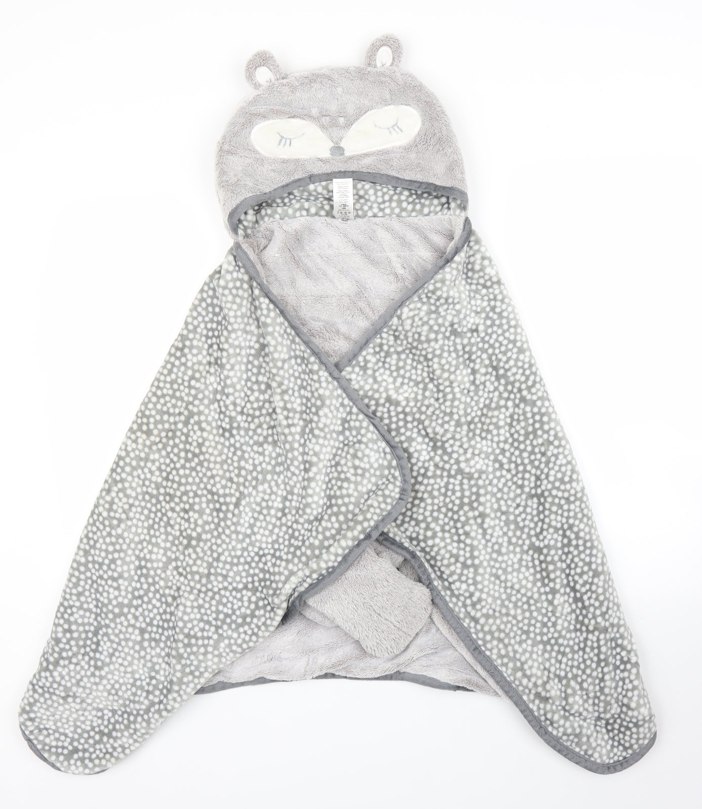 NEXT Womens Grey Polka Dot  Cape Jumper One Size