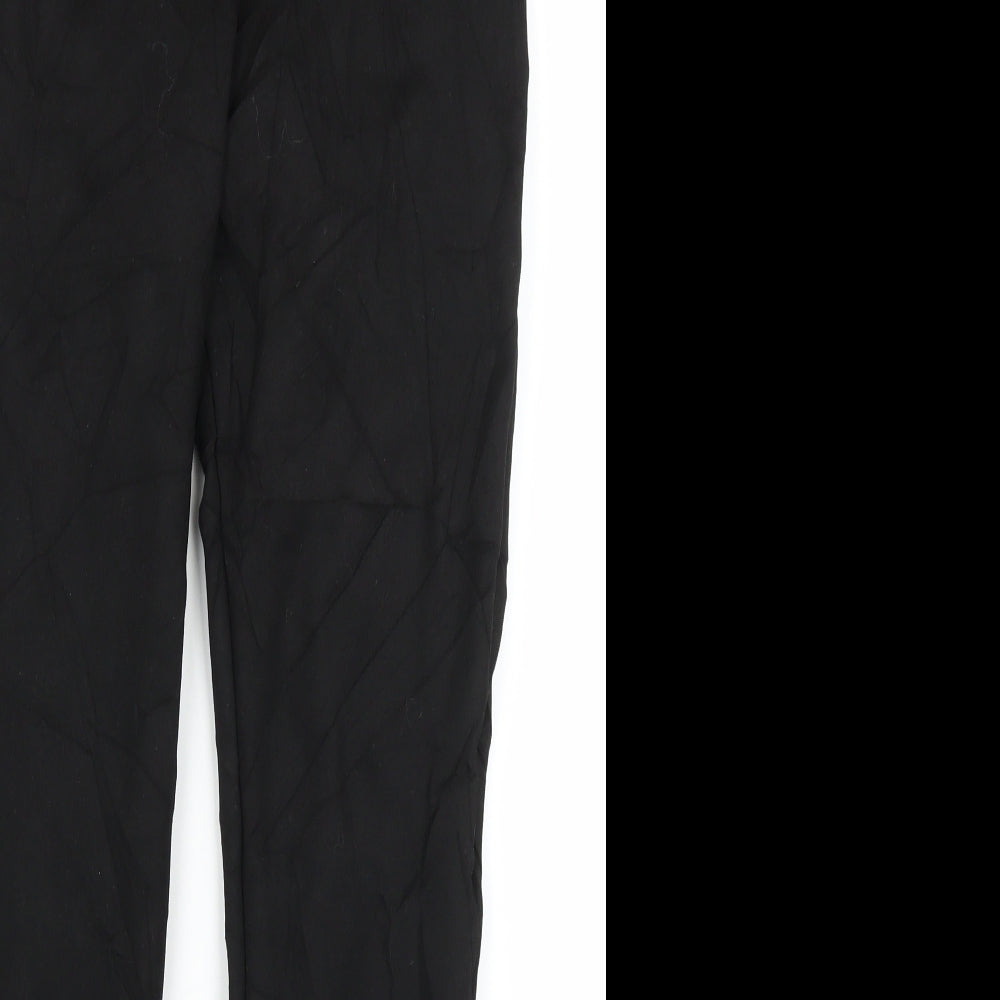 F&F Womens Black   Carrot Trousers Size 12 L27 in