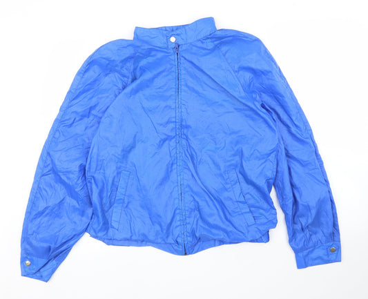prew Womens Blue   Rain Coat Coat Size 10