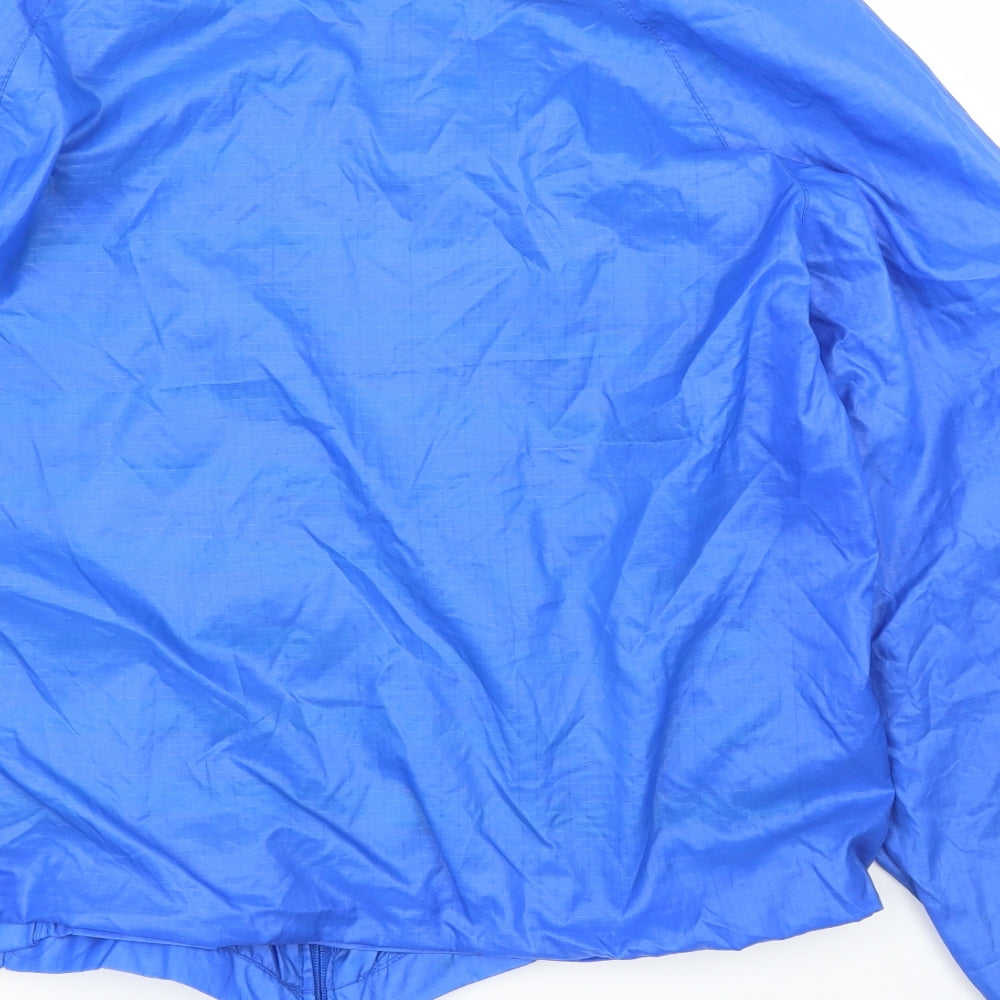 prew Womens Blue   Rain Coat Coat Size 10