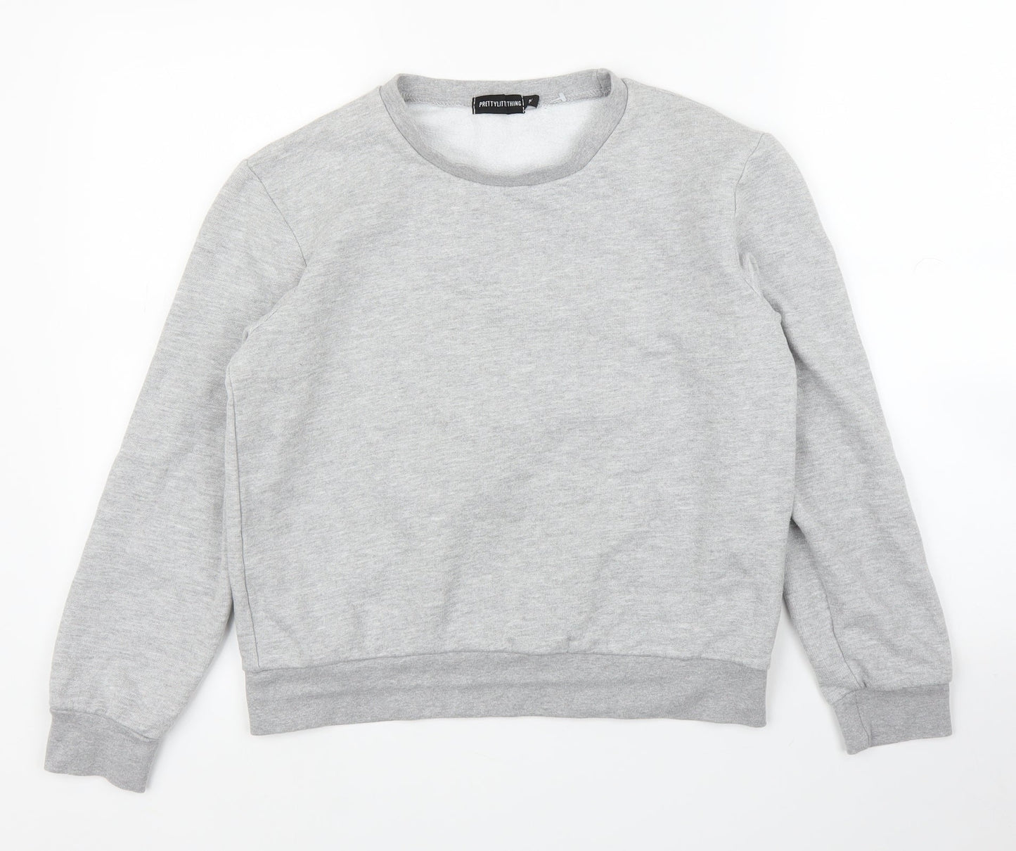 prettyl Womens Grey   Pullover Jumper Size M