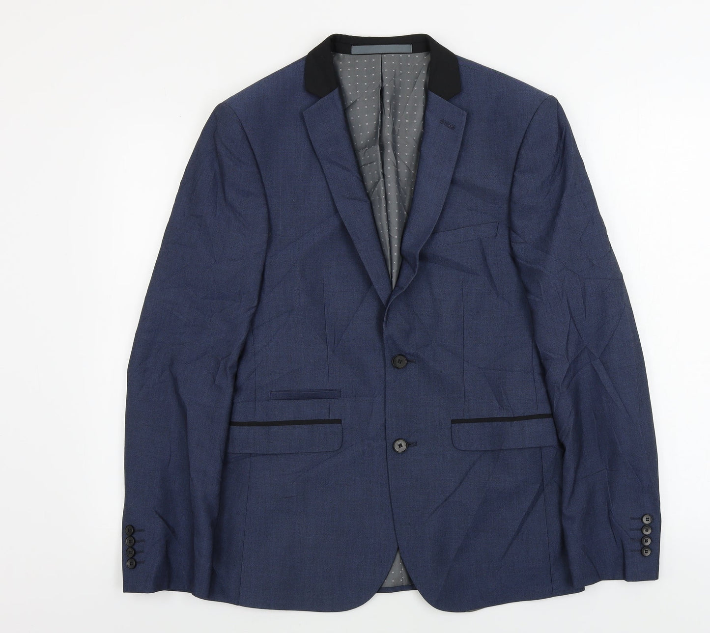 Burton  Mens Blue   Jacket Blazer Size 36
