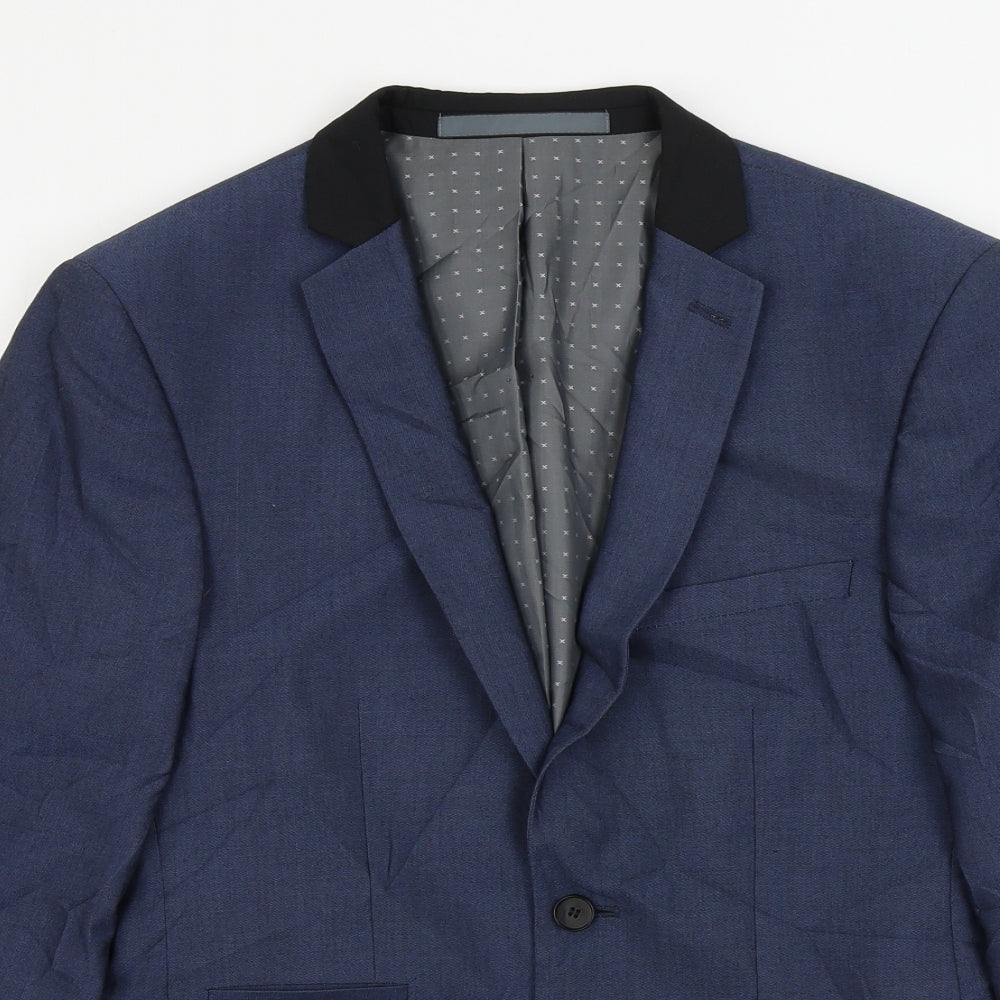 Burton  Mens Blue   Jacket Blazer Size 36
