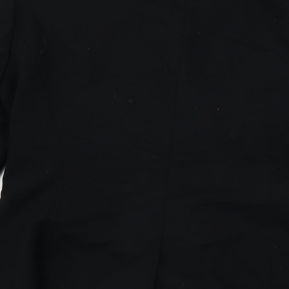 hennes Womens Black   Jacket Blazer Size 12
