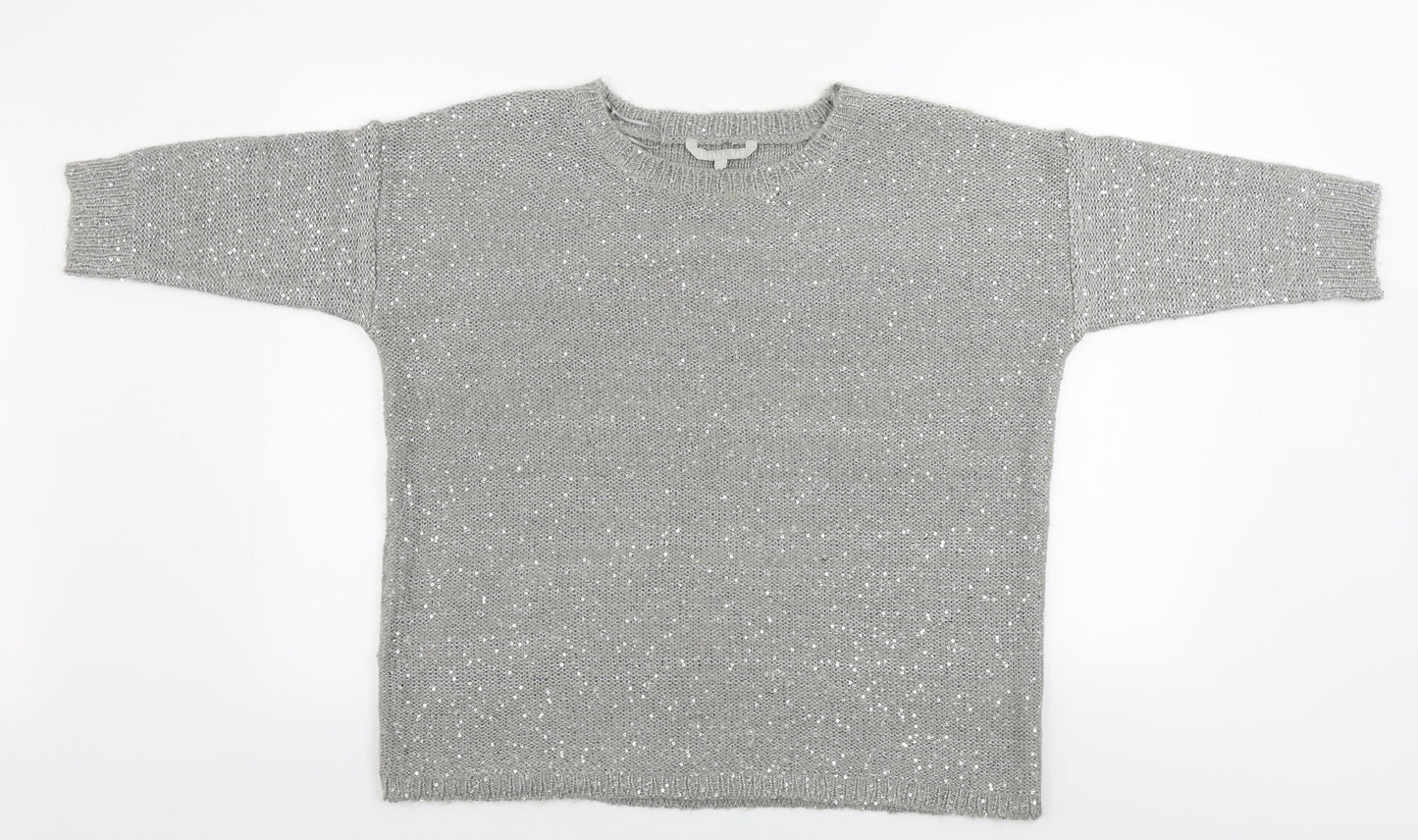 Pebble Bay  Womens Grey   Pullover Jumper Size L