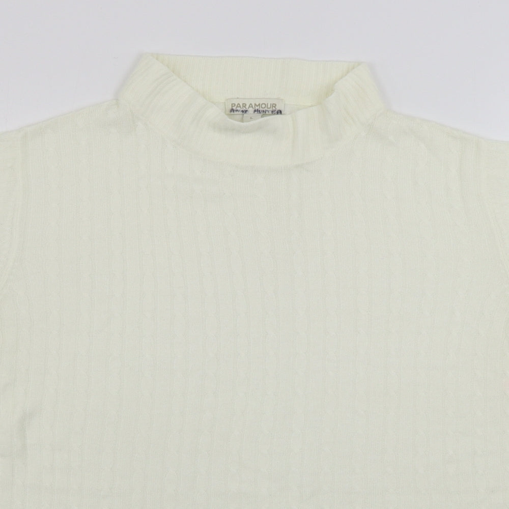 paramour   Womens Beige   Pullover Jumper Size L