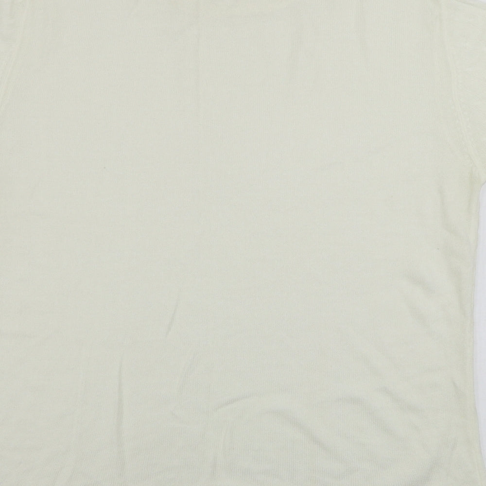 paramour   Womens Beige   Pullover Jumper Size L