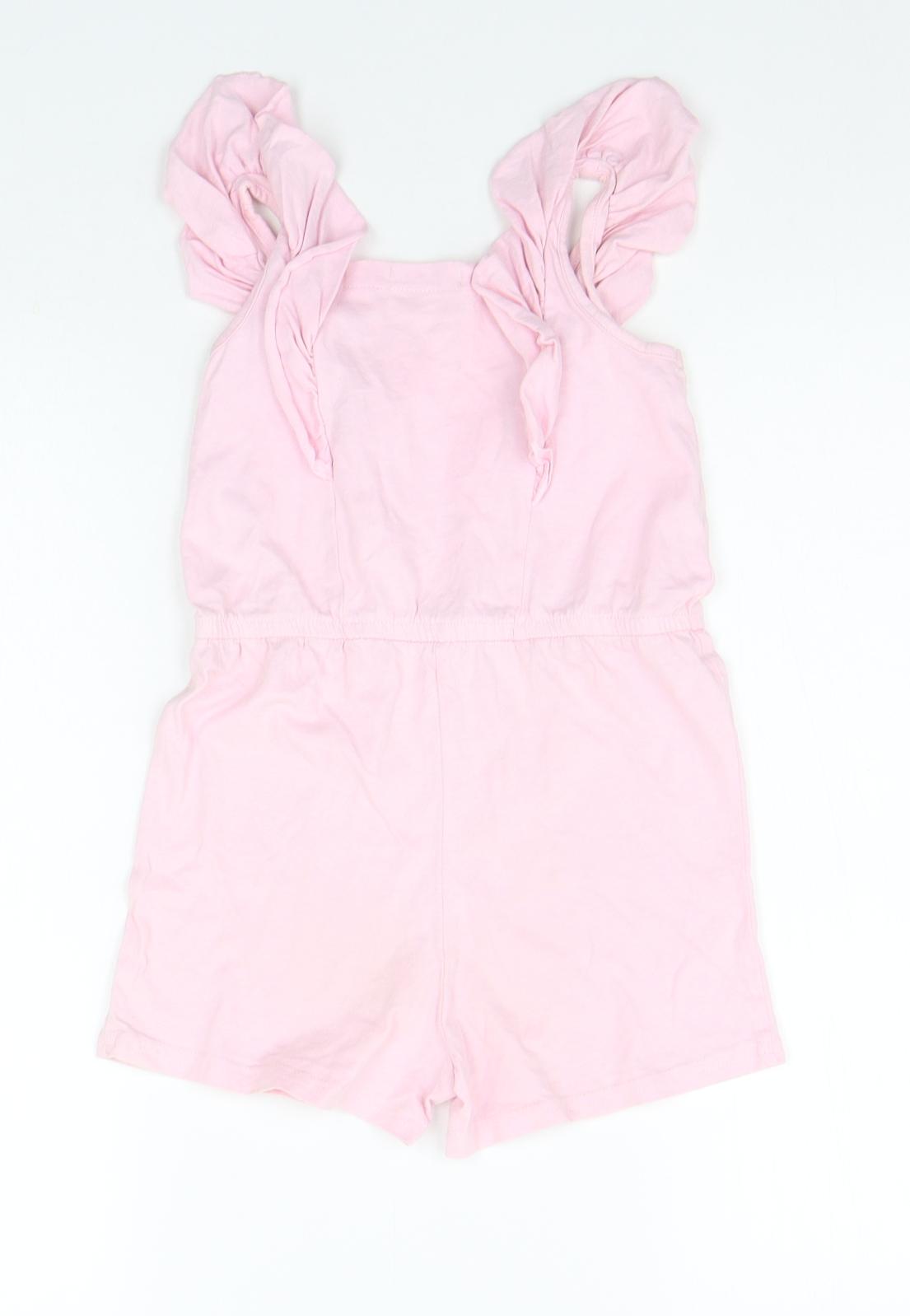 Primark Girls Pink   Jumpsuit One-Piece Size 7-8 Years