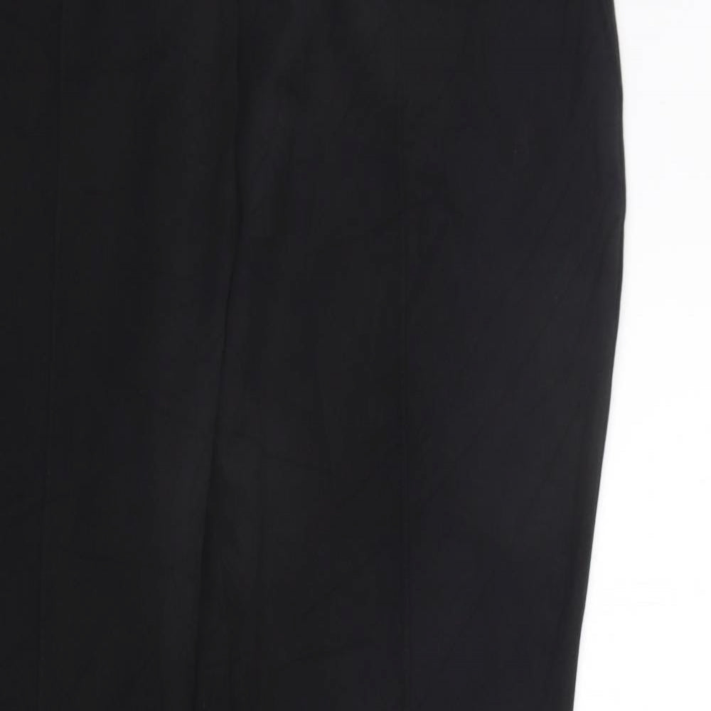 F&F Womens Black   Trousers  Size 16 L29 in