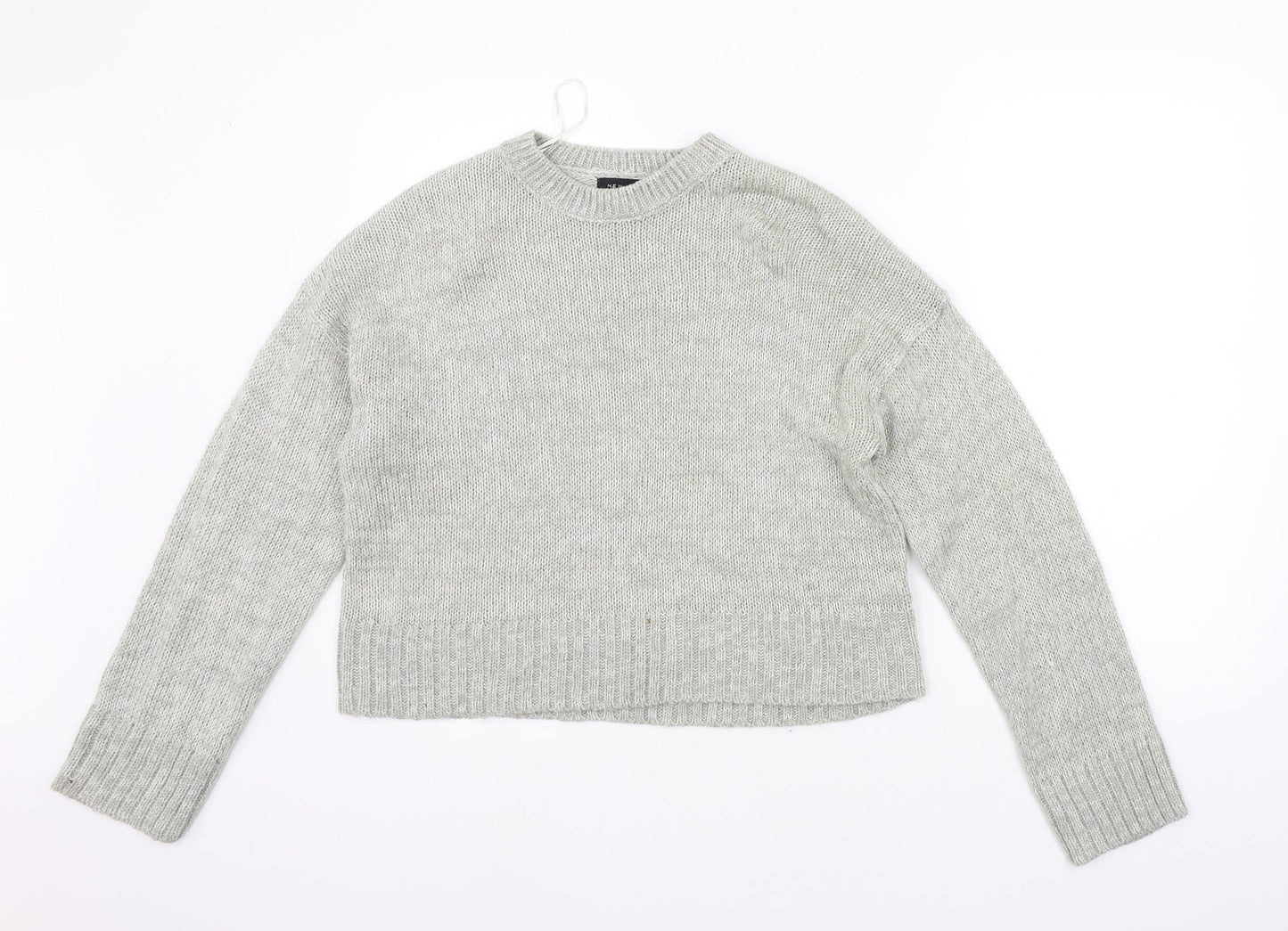 New Look Womens Grey   Pullover Jumper Size M