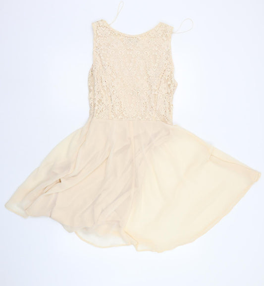 F&F Womens Beige   A-Line  Size 10