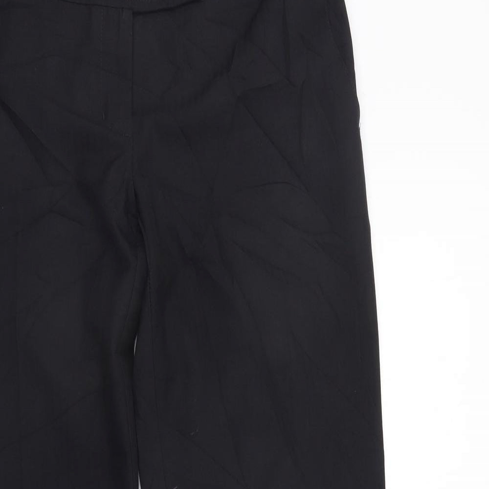 F&F Womens Black   Trousers  Size 10 L29 in