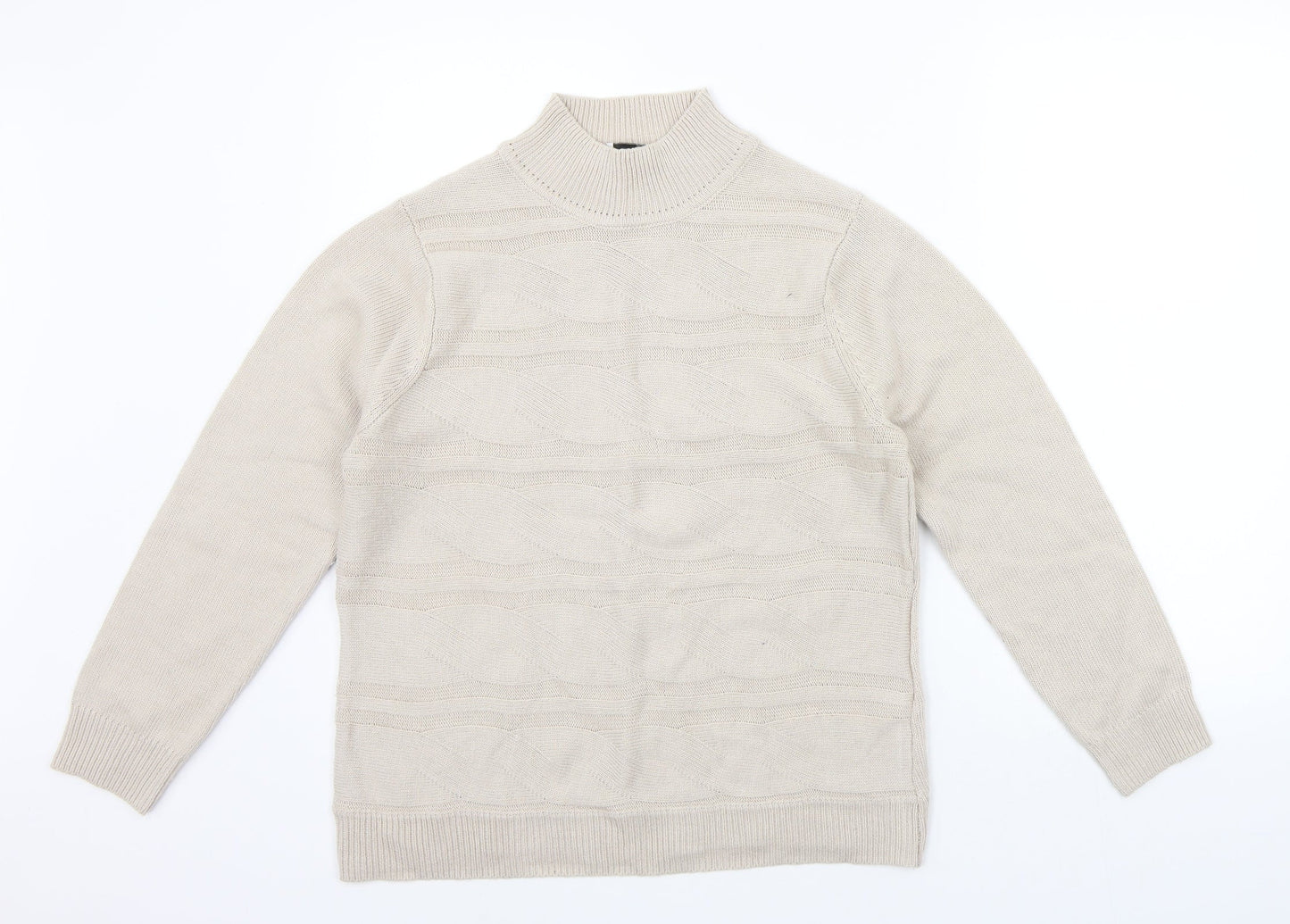 NEXT Womens Beige   Pullover Jumper Size 14