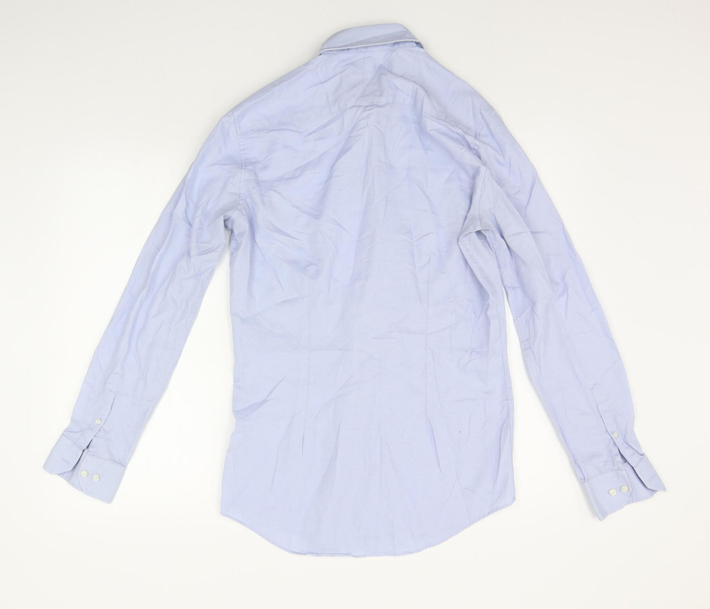 NEXT Mens Blue    Button-Up Size 15