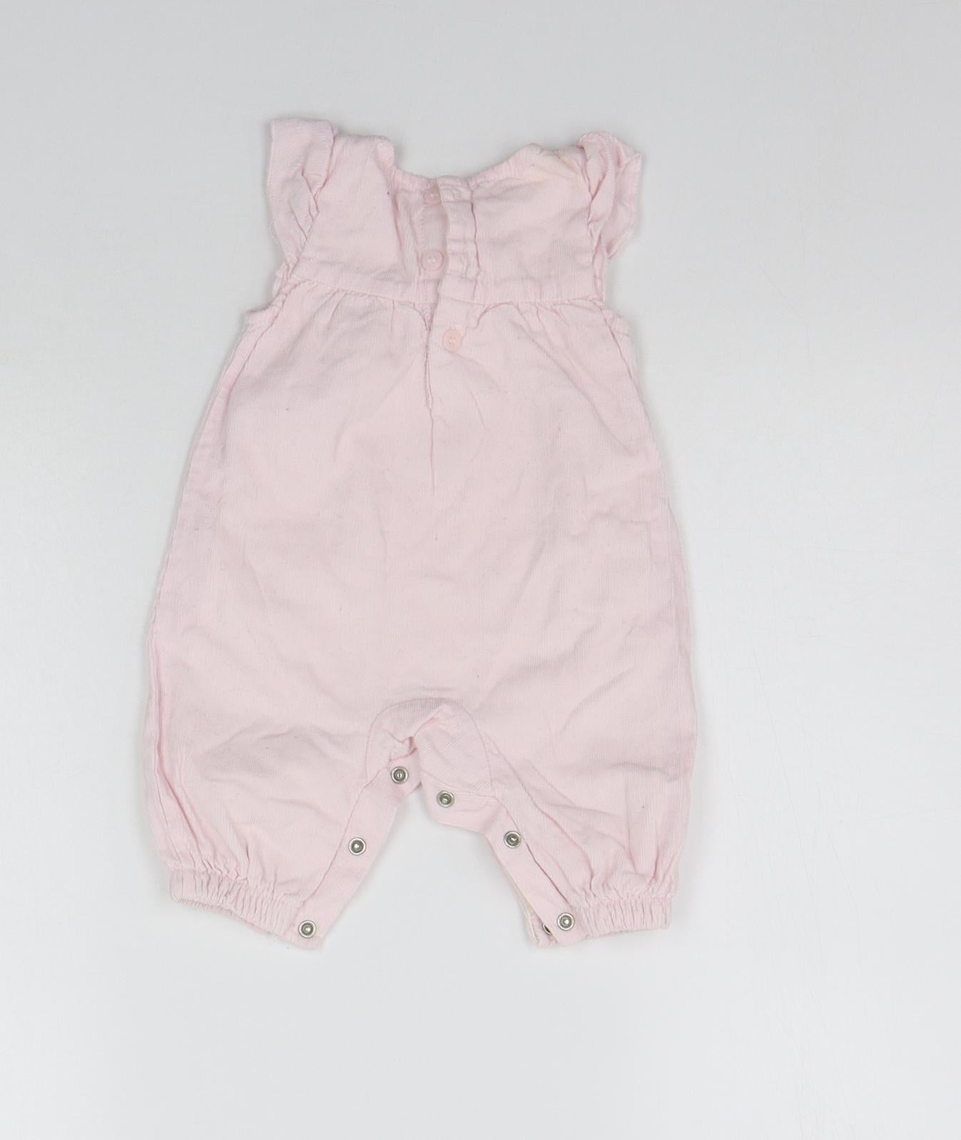 F&F Baby Pink   Babygrow One-Piece Size 0-3 Months
