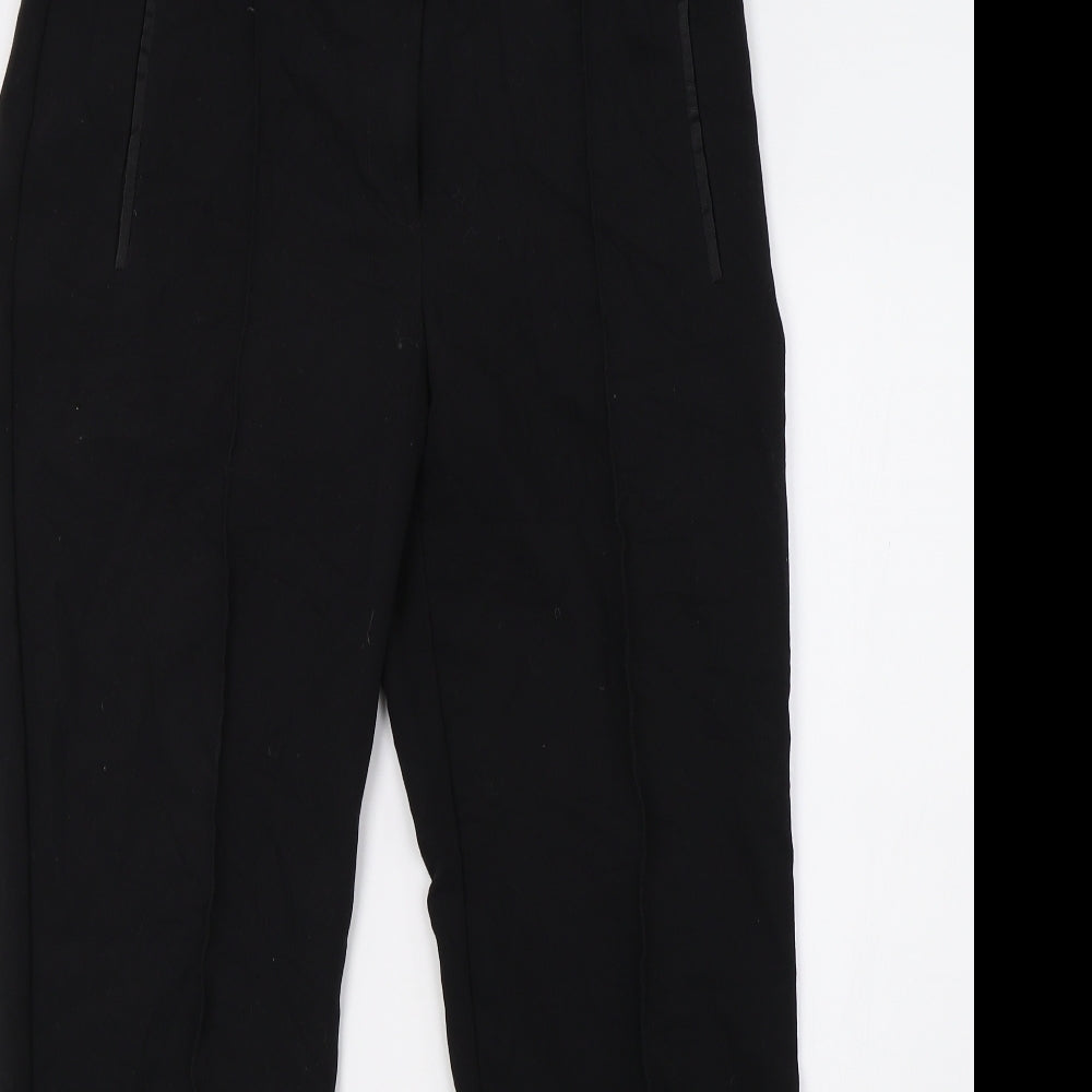 NEXT Womens Black   Trousers  Size 10 L28 in
