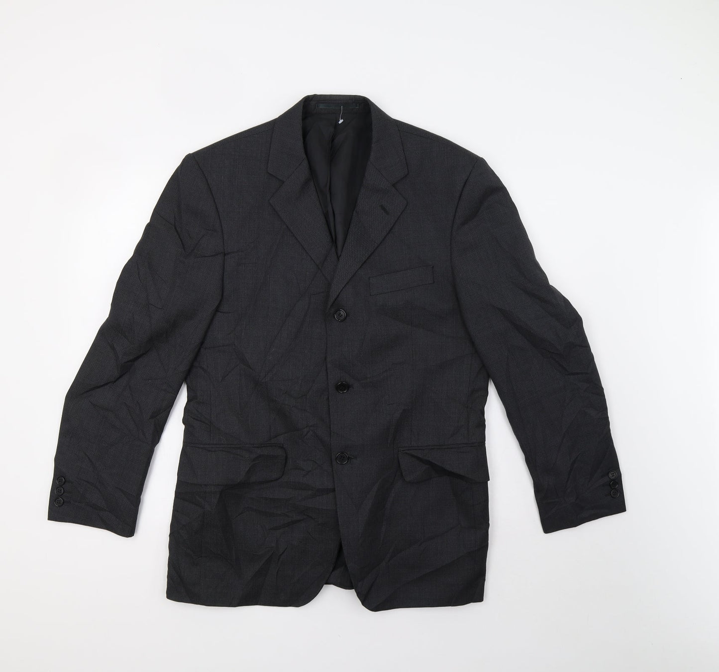 Burton Mens Grey   Jacket Blazer Size 38