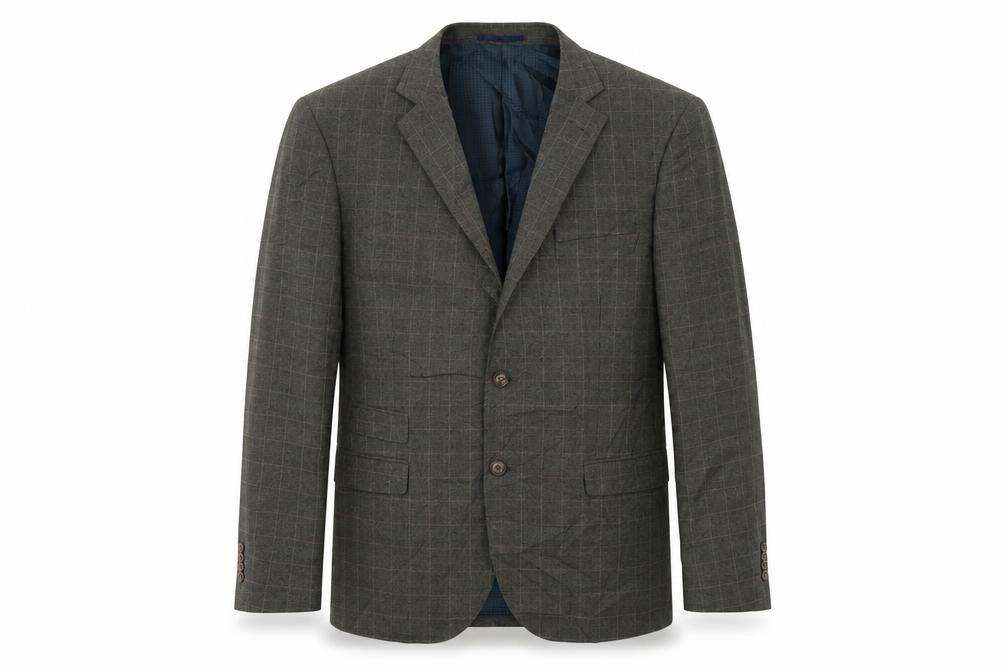 F&F Mens Grey Check  Jacket Blazer