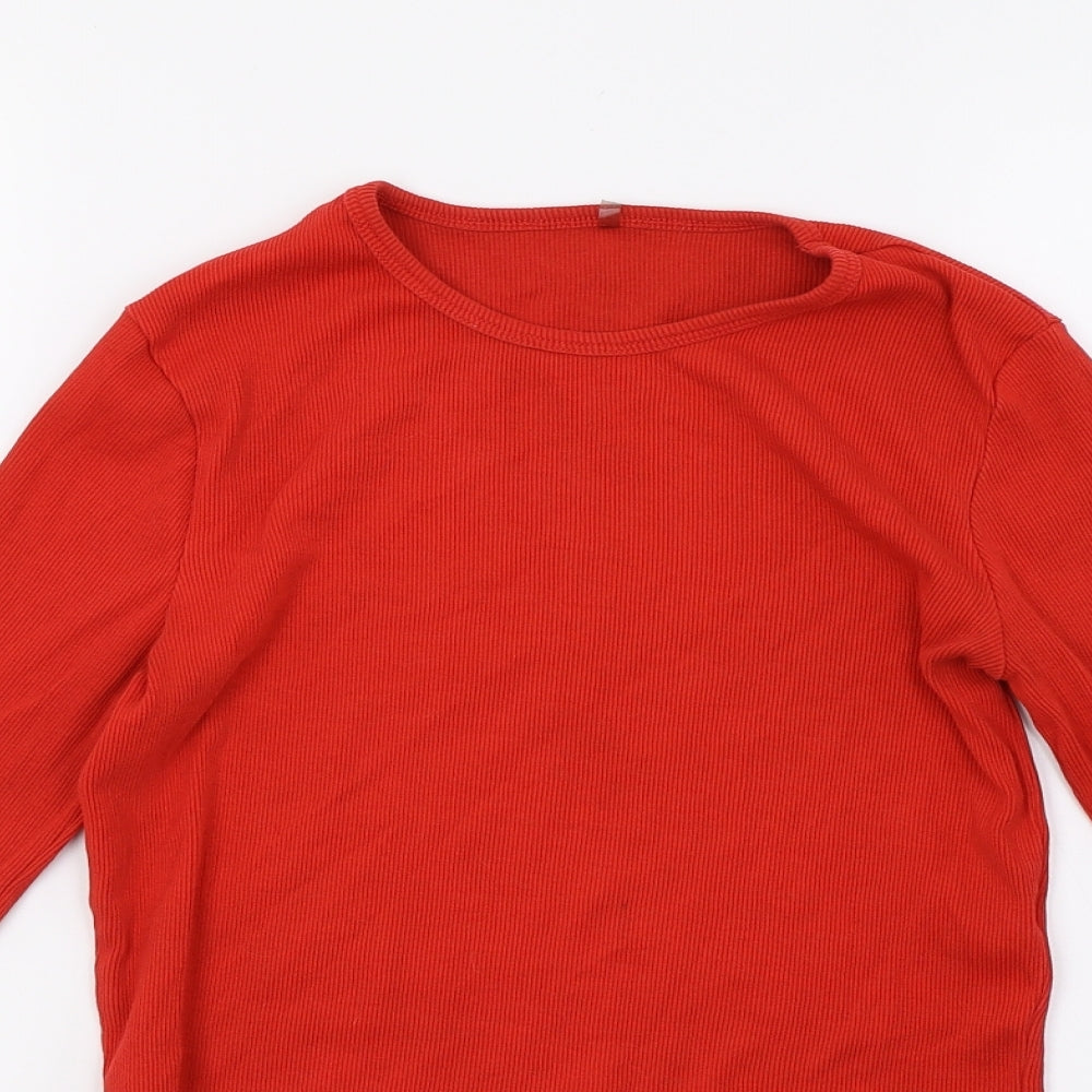 George Womens Red   Pullover Sweatshirt Size 8  - cropped