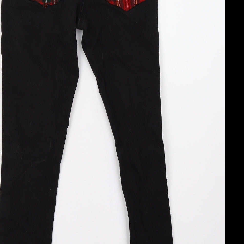 NEXT Girls Black  Denim Skinny Jeans Size 13 Years