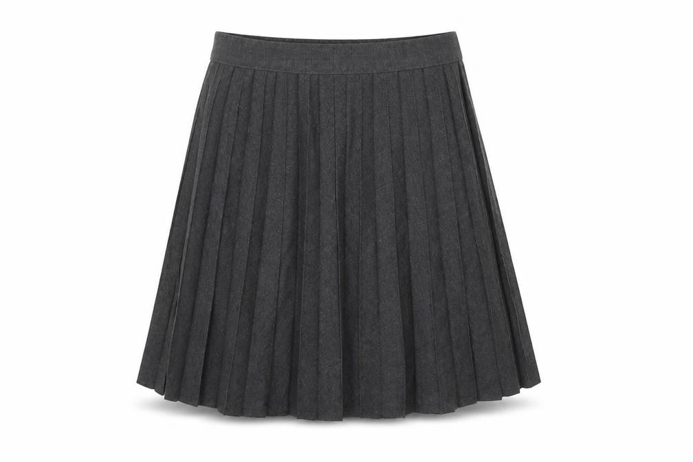George Girls Grey   A-Line Skirt Size 5-6 Years - school wear
