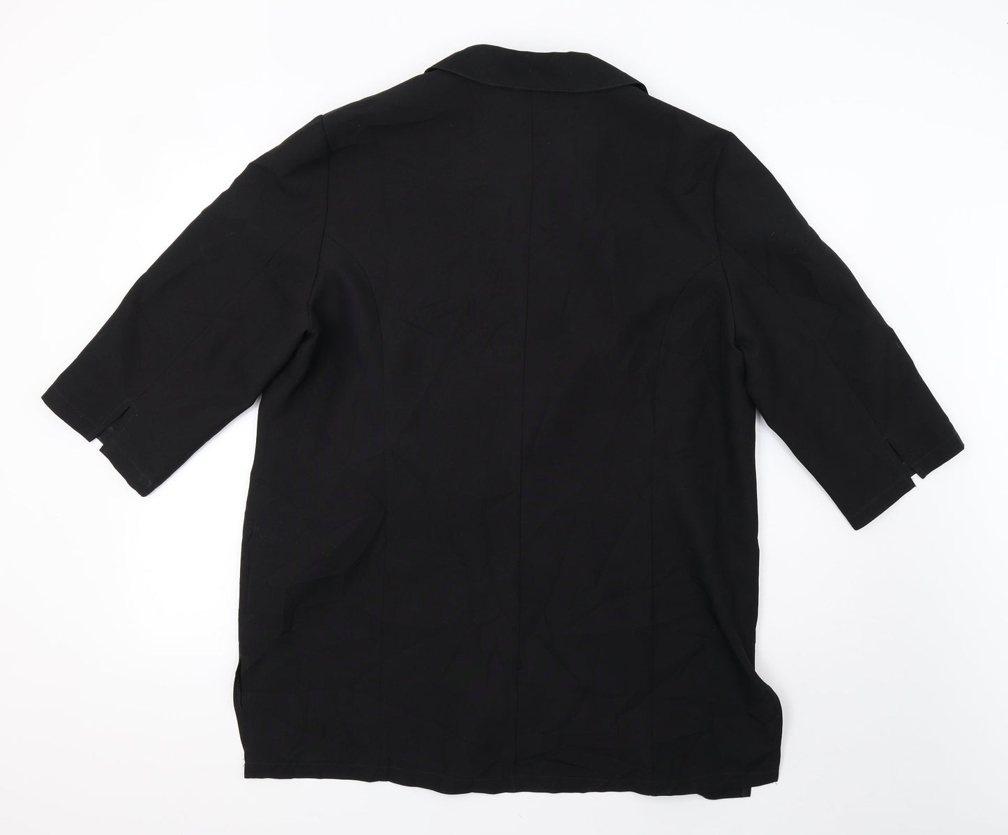 Preworn Womens Black   Jacket  Size 20