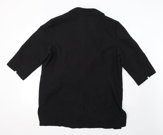 Preworn Womens Black   Jacket  Size 20
