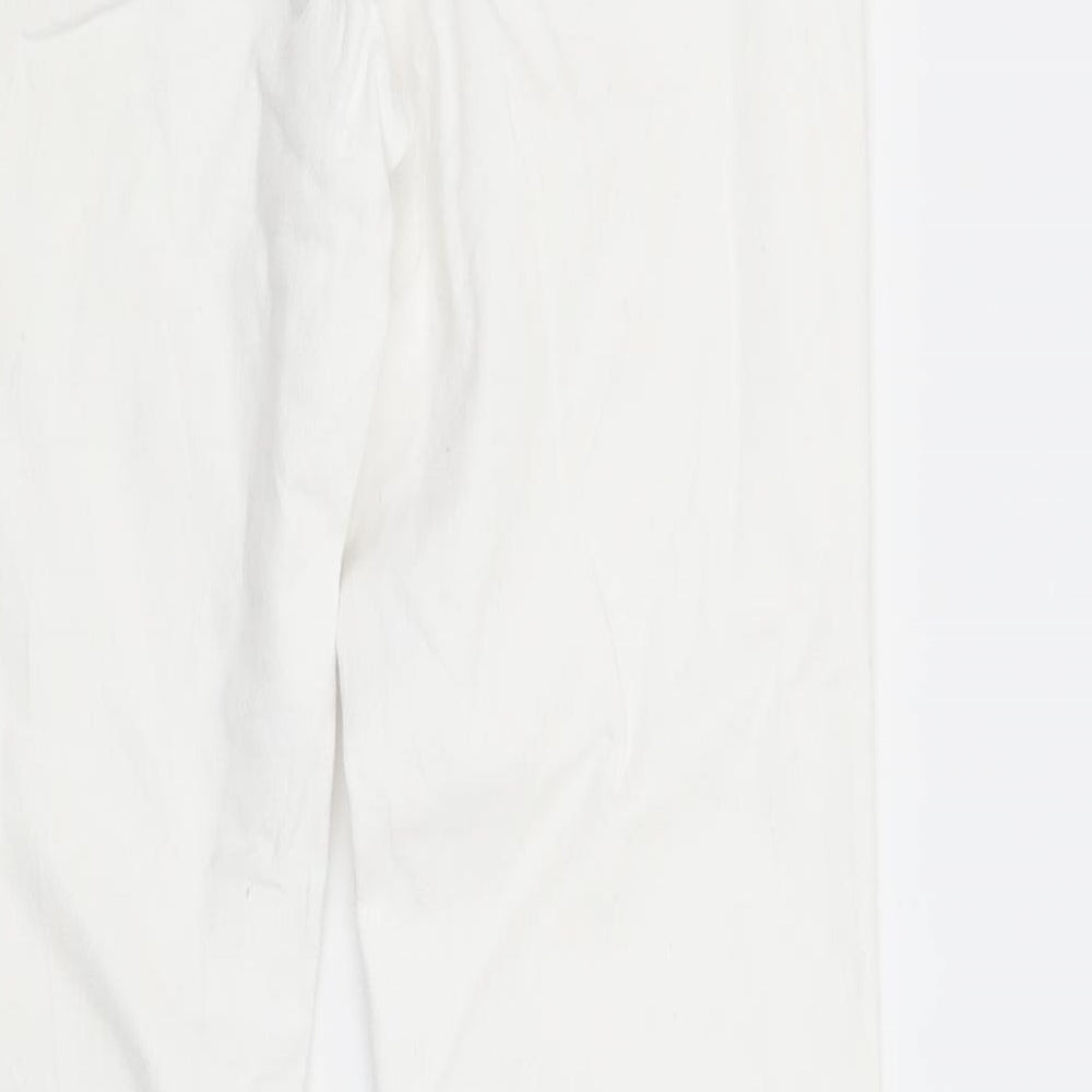 H&M Womens White   Skinny Jeans Size 2XS L30 in