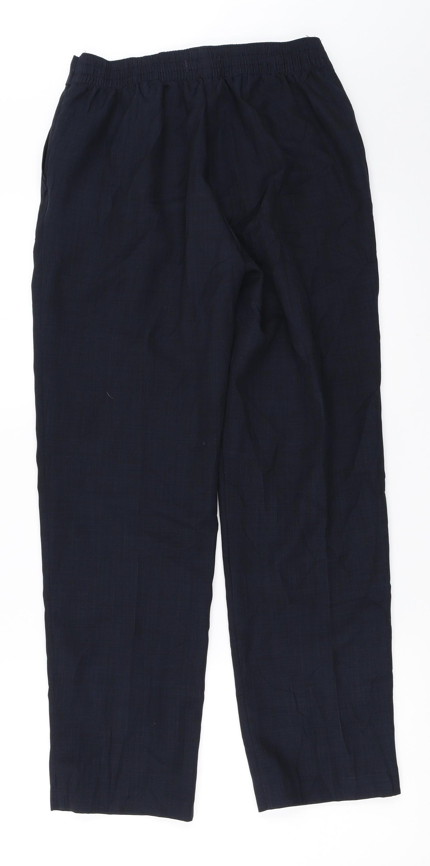 Marks and Spencer Womens Blue   Trousers  Size 8 L26.5 in