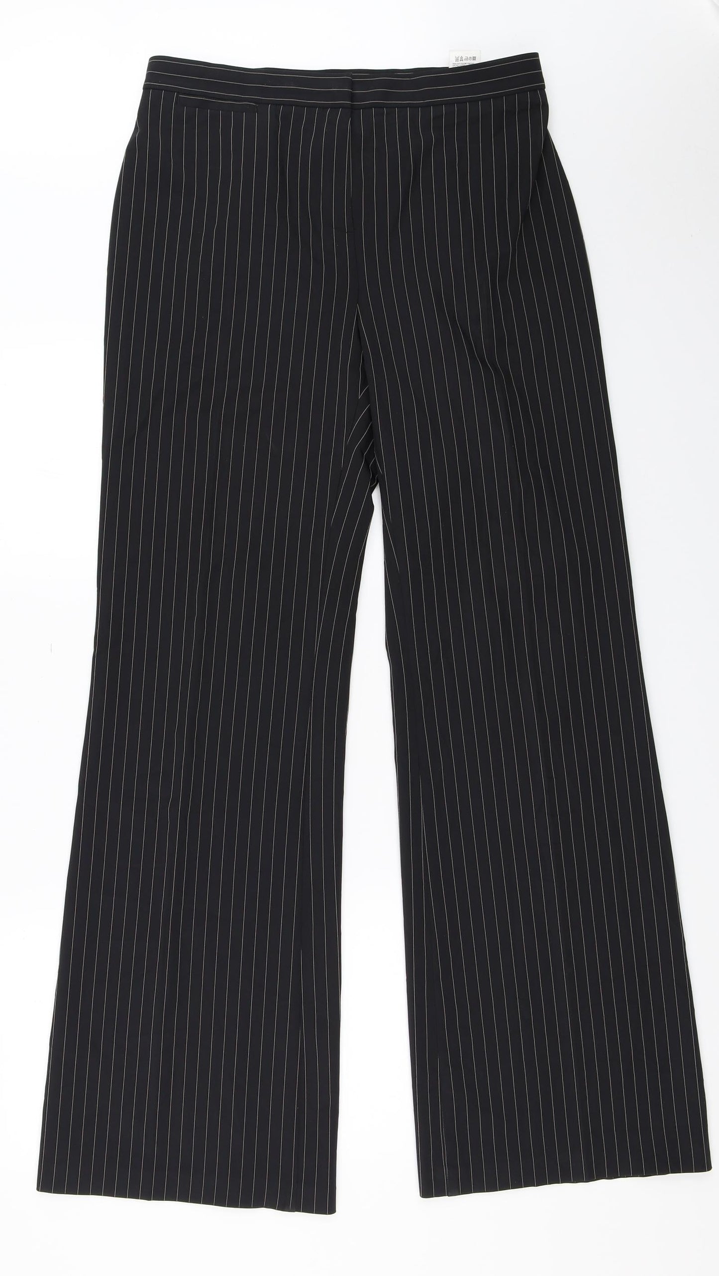 Marks and Spencer Womens Black   Trousers  Size 12 L33 in
