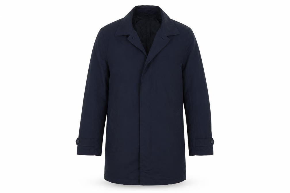 Marks & Spencer Womens Blue   Overcoat Coat Size S