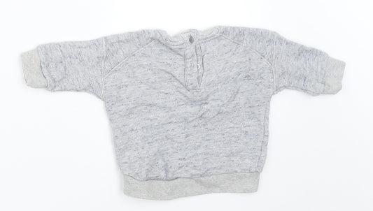 NEXT Boys Grey   Pullover Jumper Size 0-3 Months