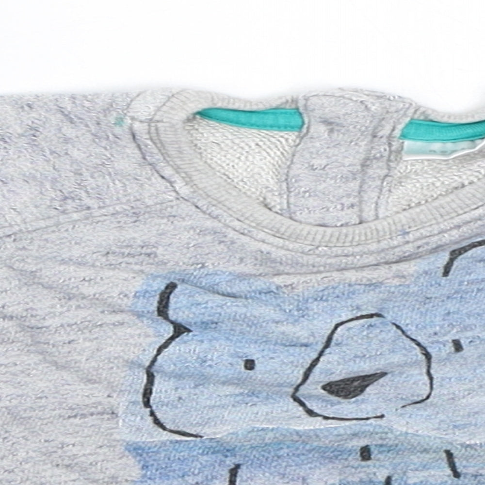 NEXT Boys Grey   Pullover Jumper Size 0-3 Months