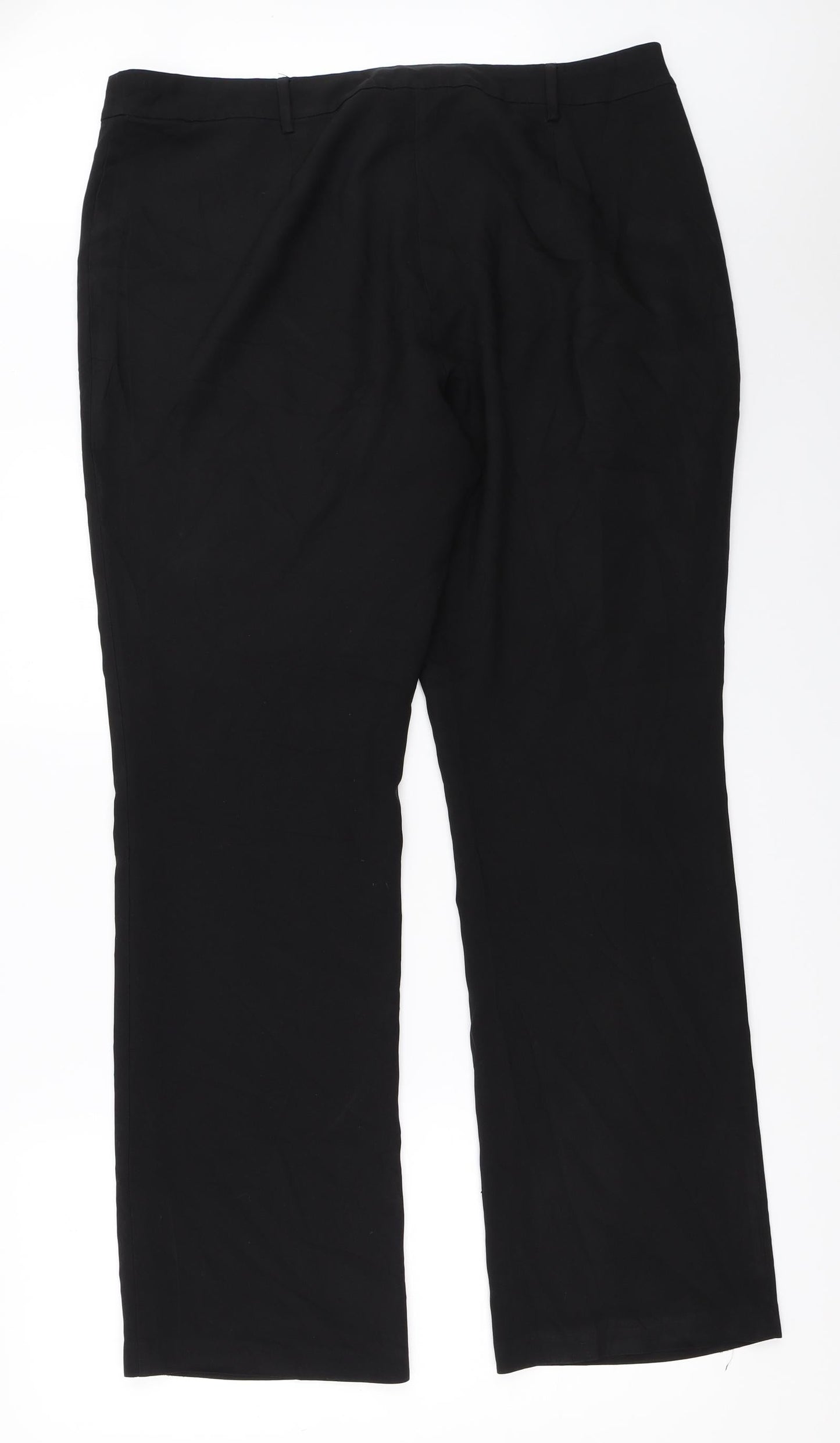 Preworn Womens Black   Trousers  Size 38 in L31 in