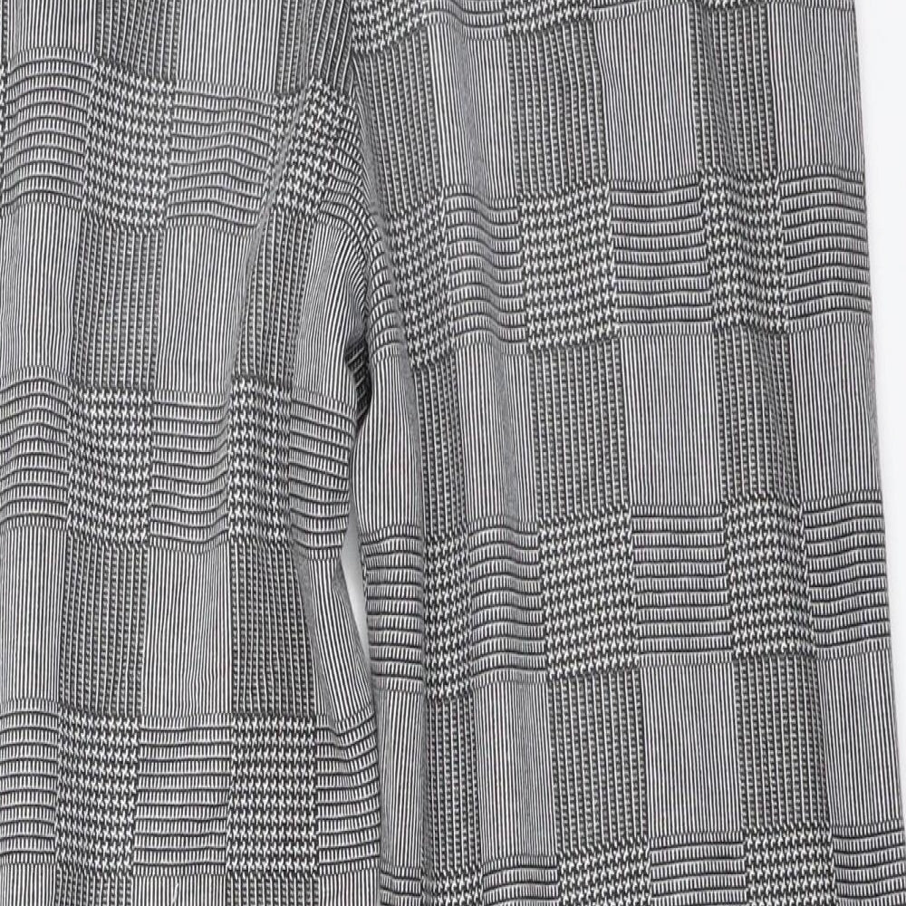 Ayanapa Womens Grey   Trousers  Size 8 L24.5 in