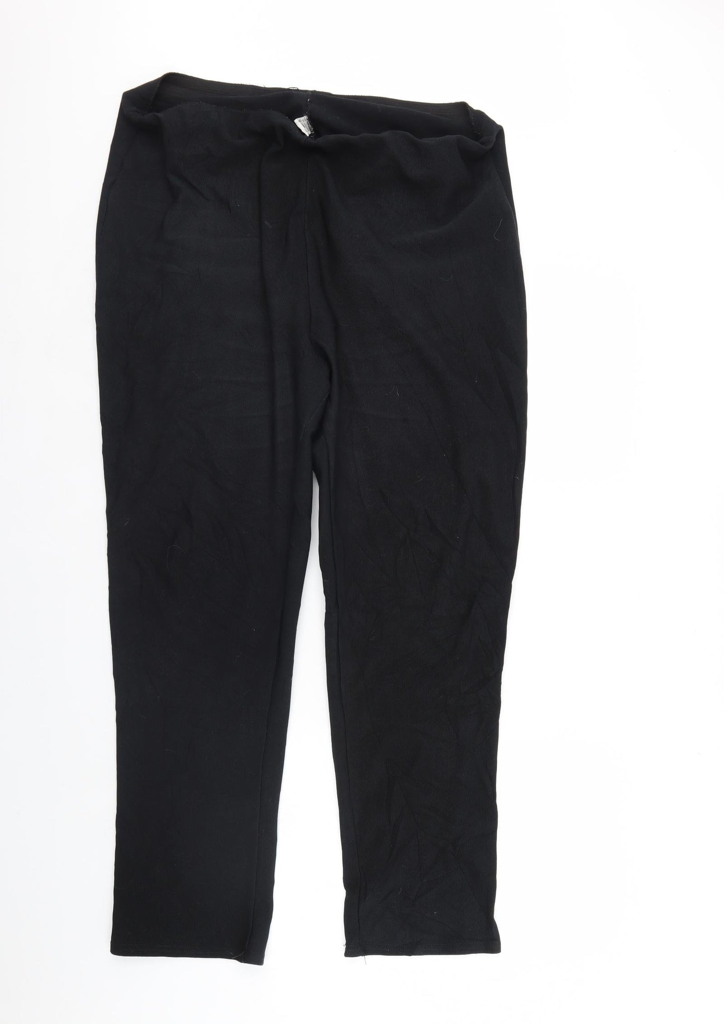 Preworn Womens Black   Dress Pants Trousers Size 20 L31 in