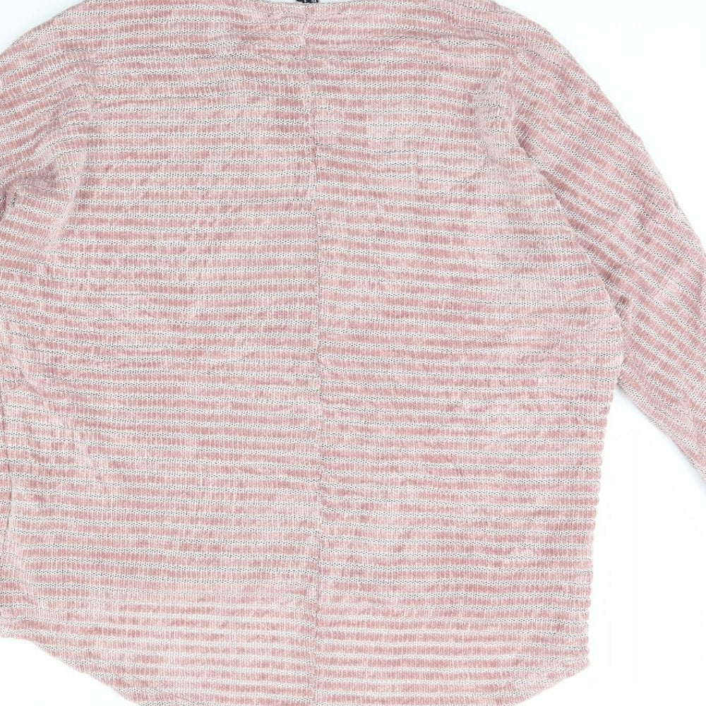 New Look Womens Pink   Pullover Jumper Size S