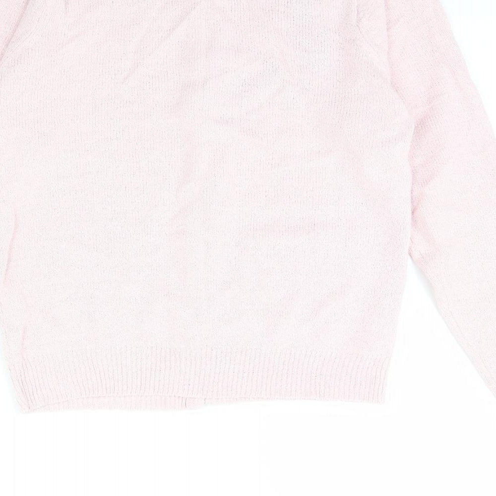 mia mod Womens Pink   Cardigan Jumper Size S