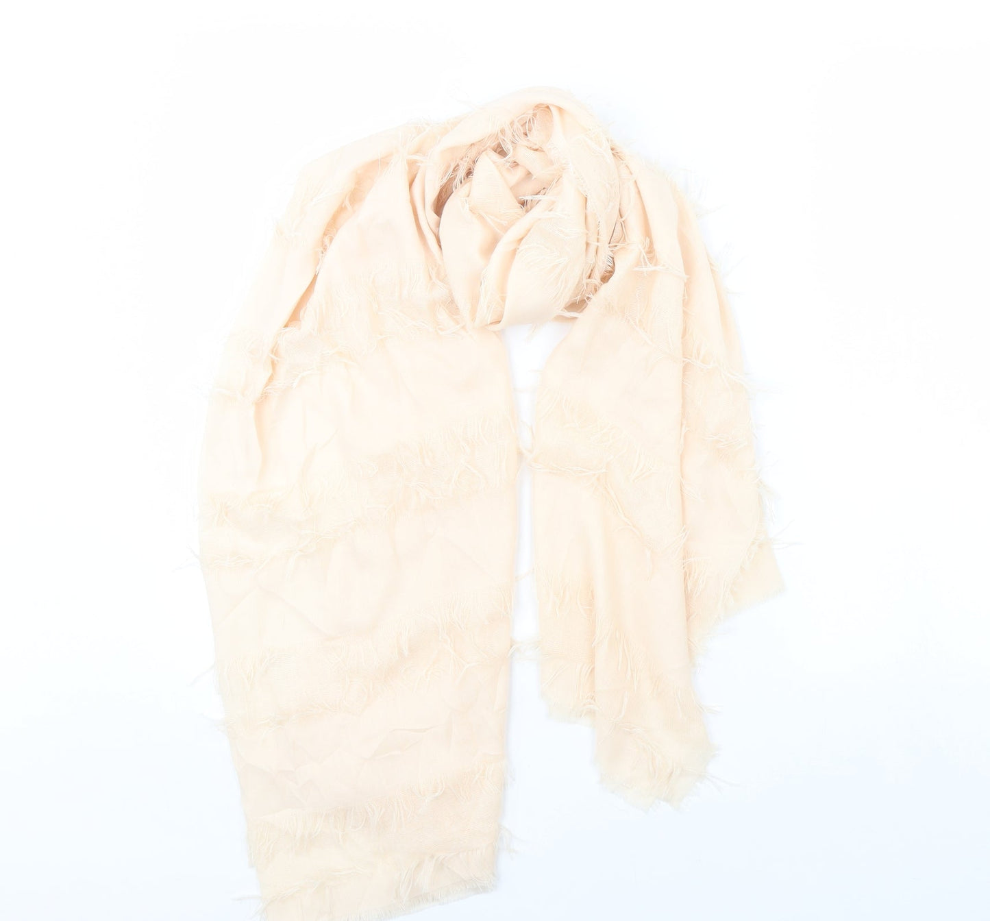 Preworn Womens Ivory    Scarf